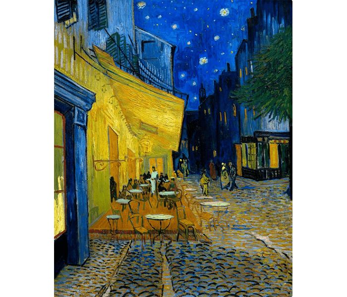 Van-Gogh-Terrase-du-café-le-soir-1888-Musée-Krôller-Müller,Otterlo,-Pays-Bas-Huile-sur-toile-81x66-Original-II Van-Gogh-Terrase-du-café-le-soir-1888-Musée-Krôller-Müller,Otterlo,-Pays-Bas-Huile-sur-toile-81x66-Original-II